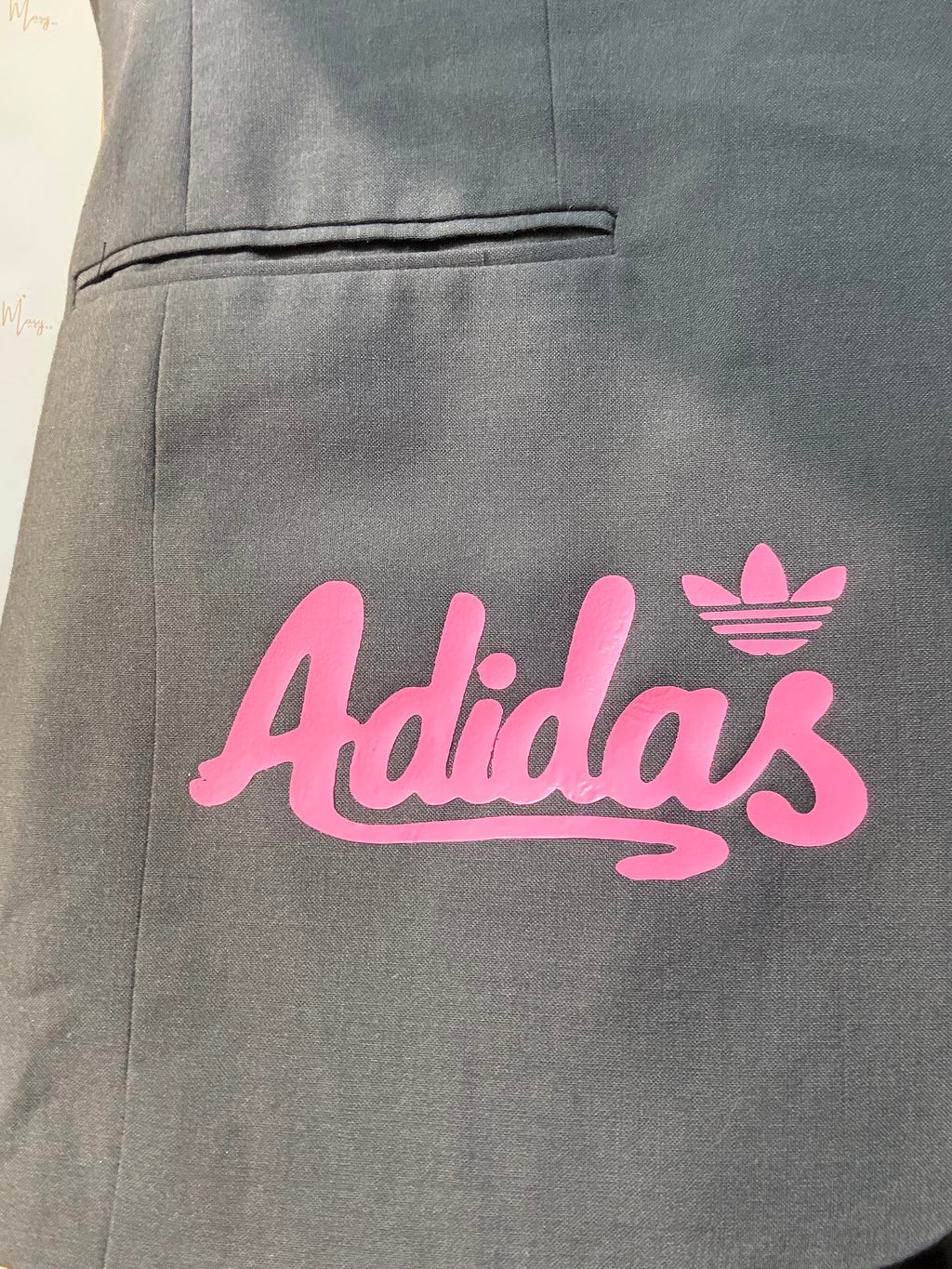 Blazer customizado Adidas Inspired