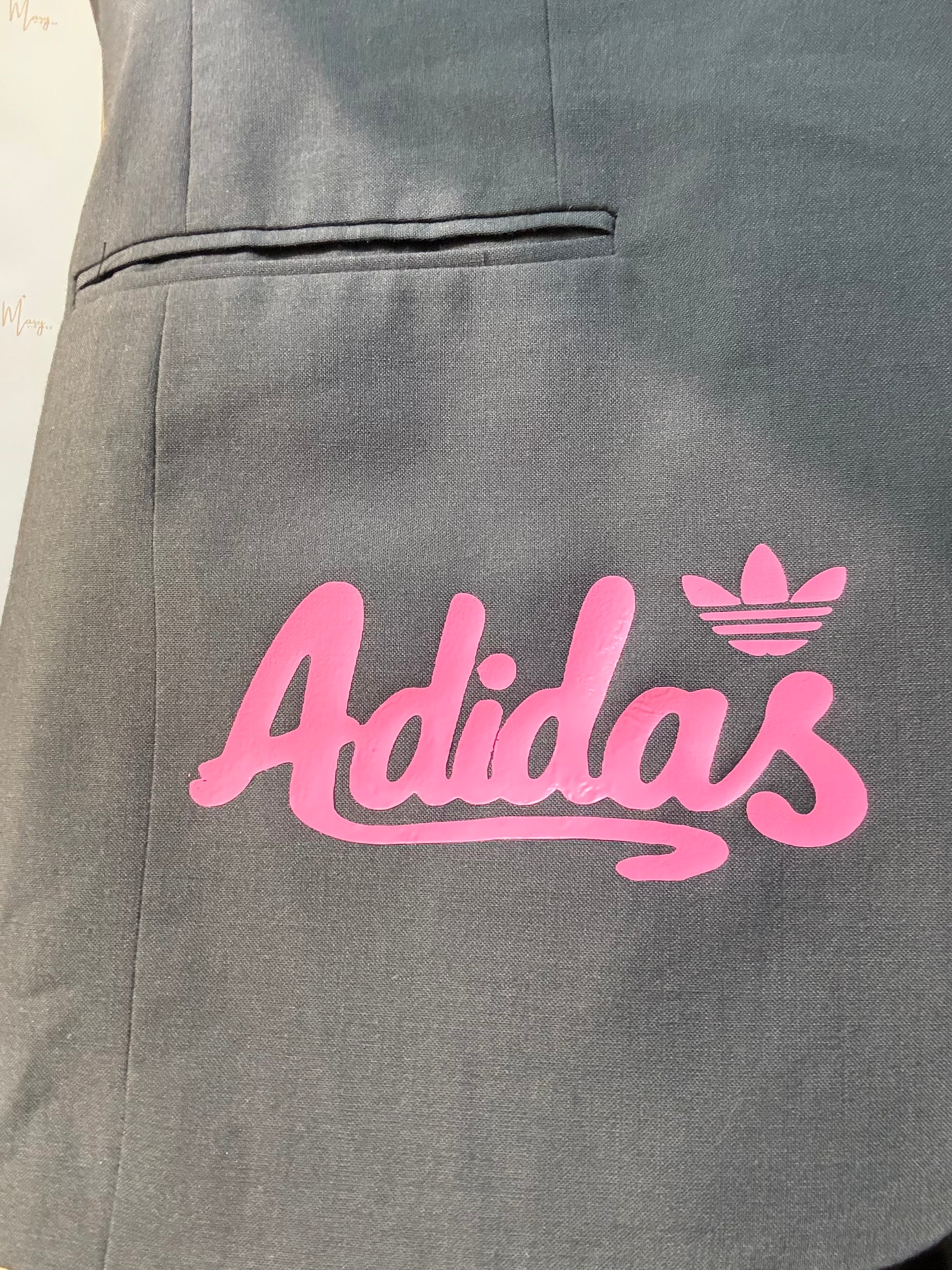 Blazer customizado Adidas Inspired