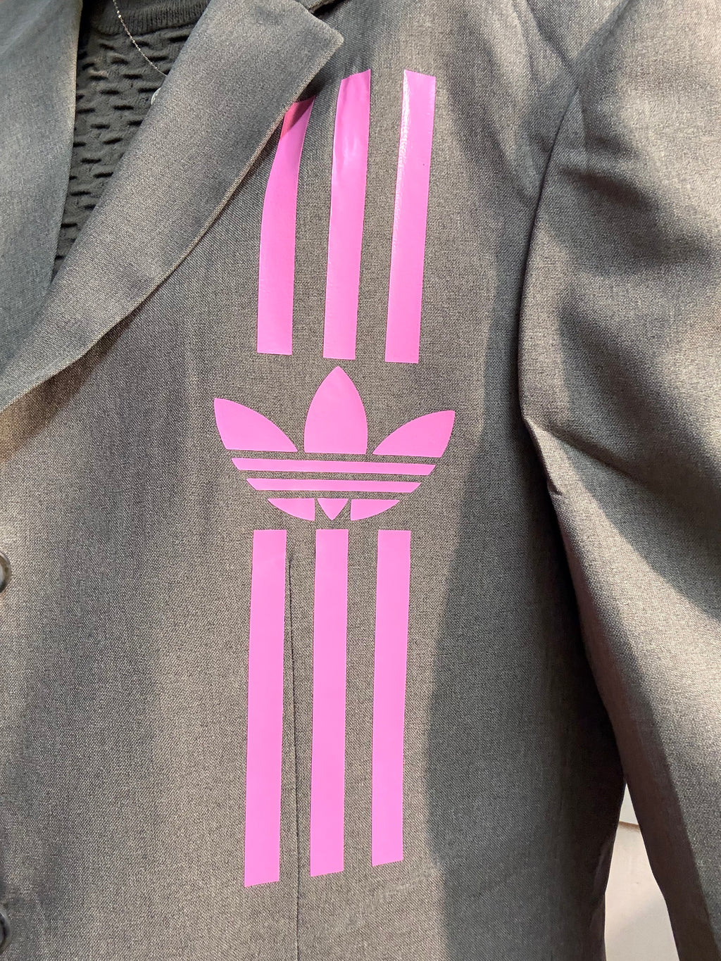 Blazer customizado Adidas Inspired