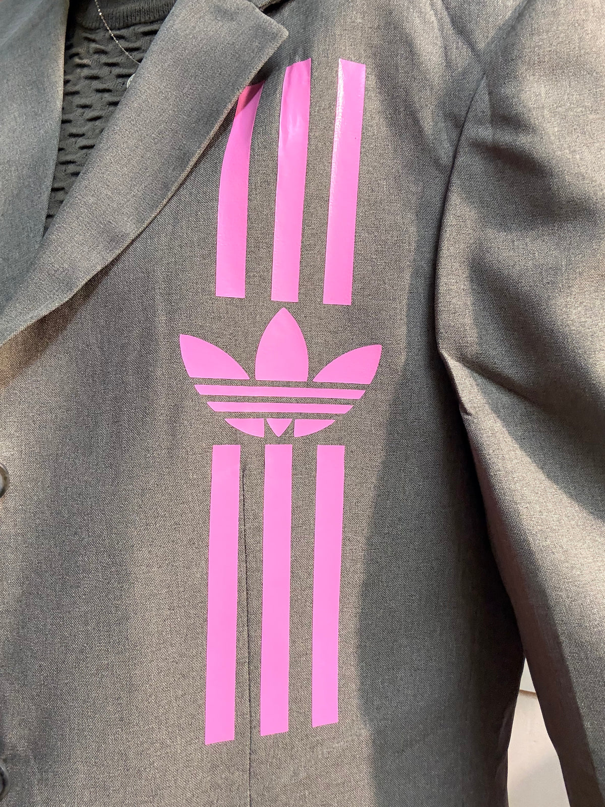 Blazer customizado Adidas Inspired