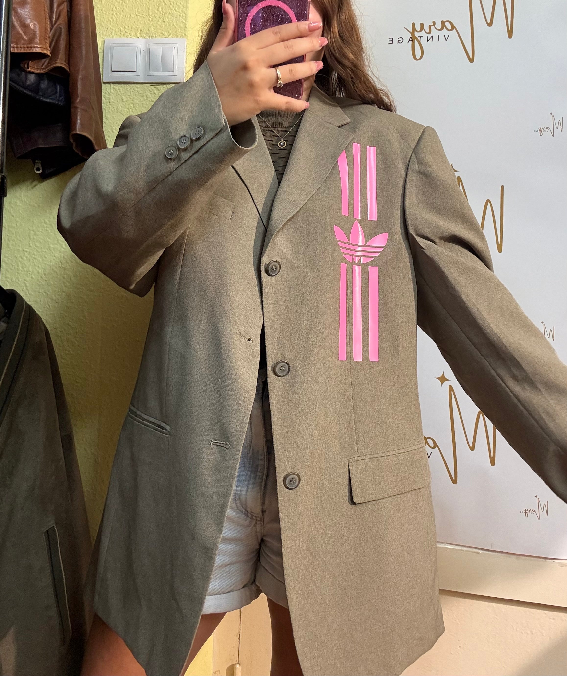 Blazer customizado Adidas Inspired