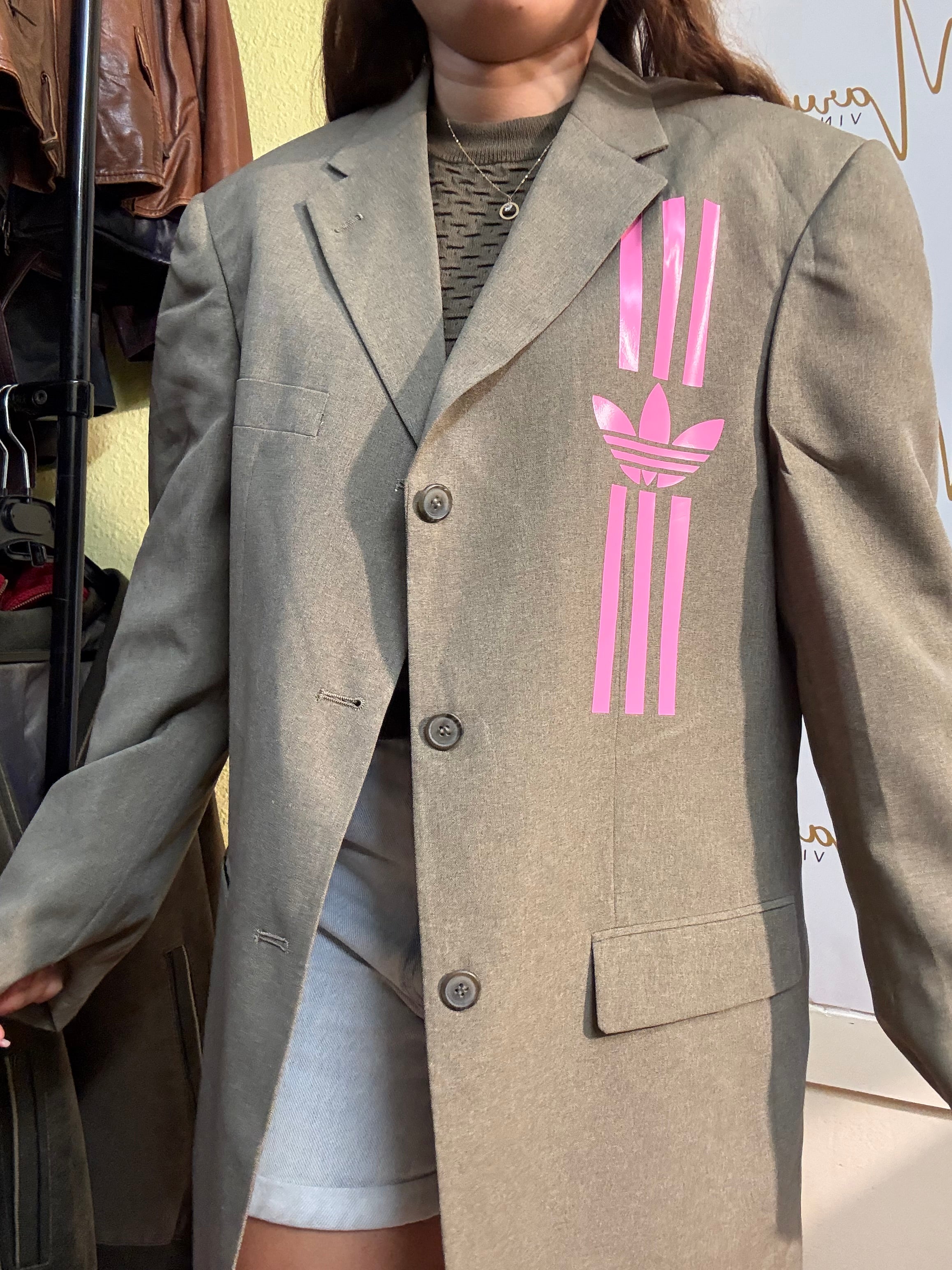 Blazer customizado Adidas Inspired