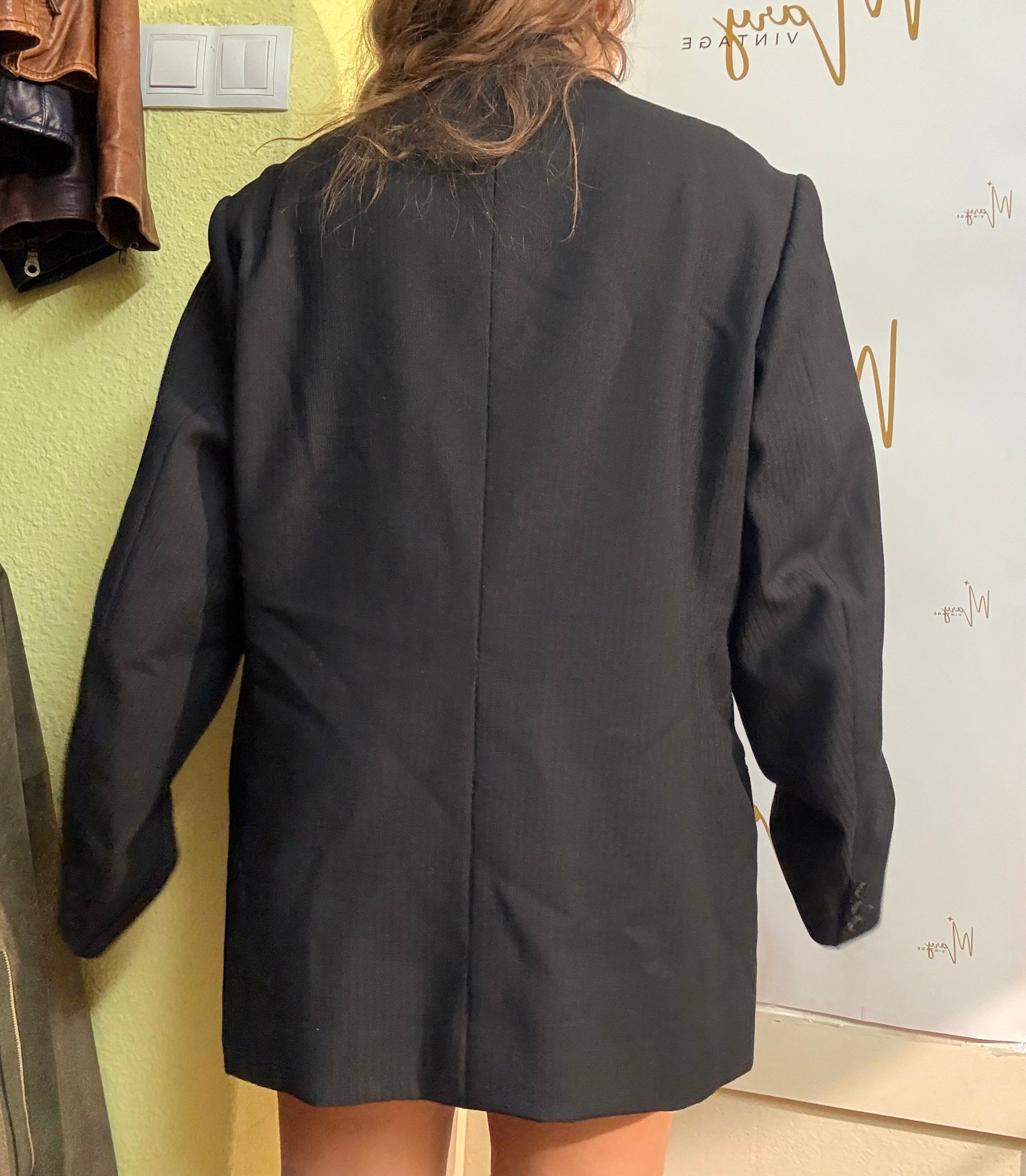 Blazer New York Yankees customizado Negro
