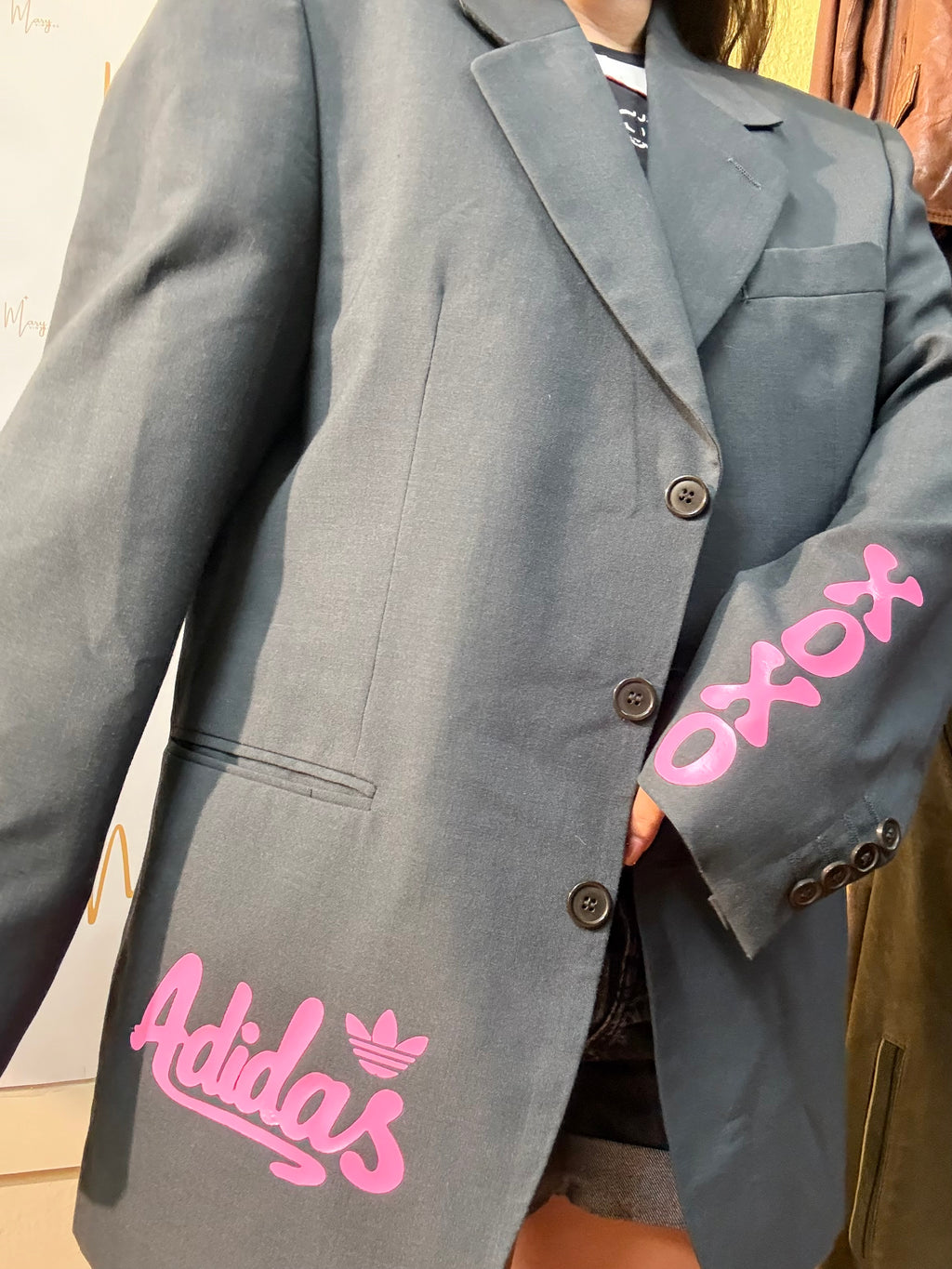 Blazer customizado Adidas Inspired